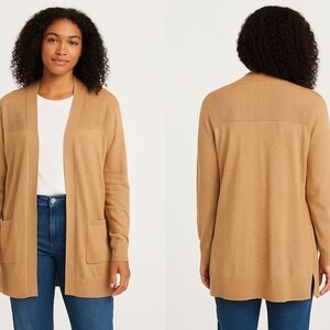 Time and Tru Women’s Open-Front Cardigan Sweater – Size Large (12–14)